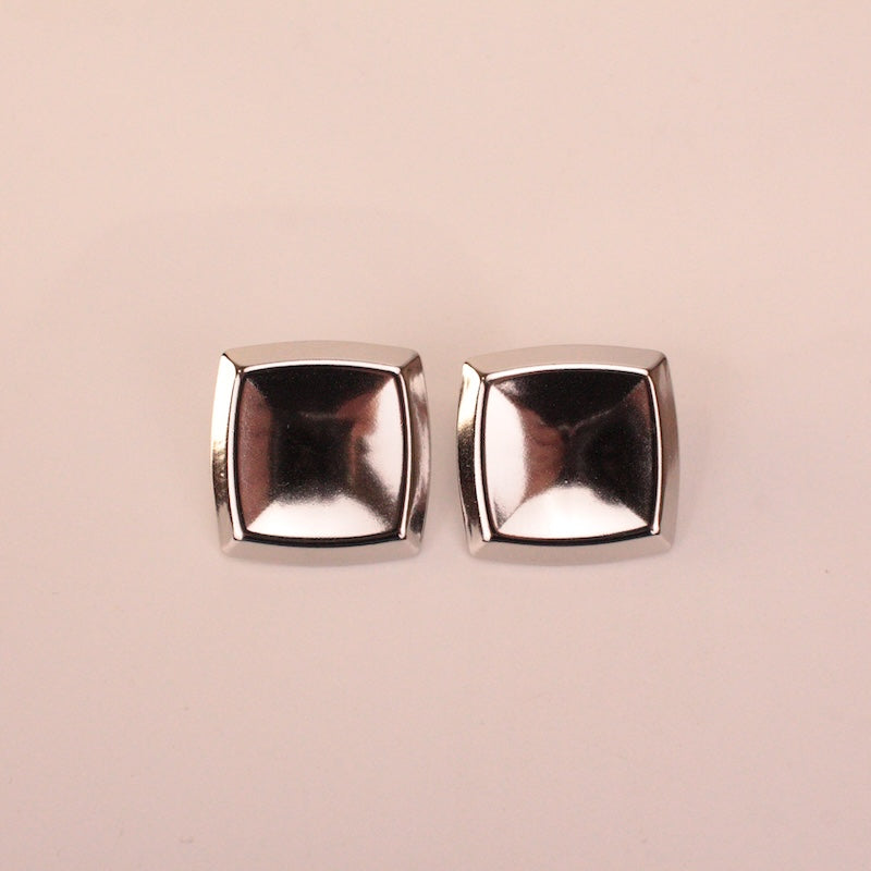 Pendientes Square Plata