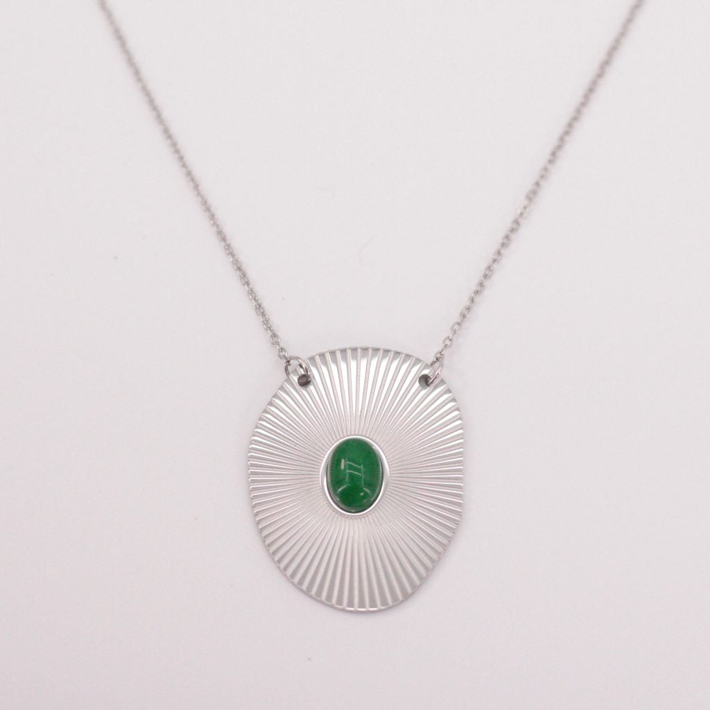 Collar Sunburst Plata