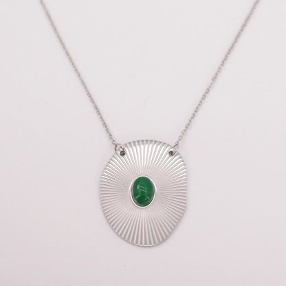 Collar Sunburst Plata