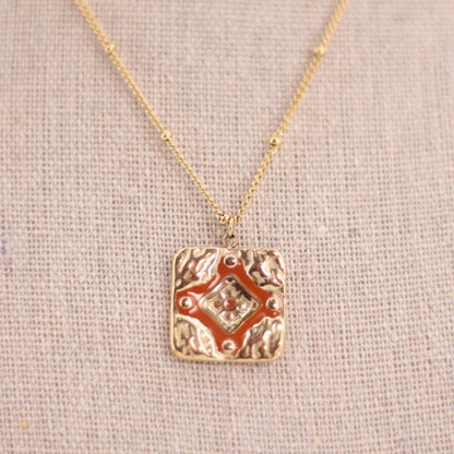 Collar Terracota Oro
