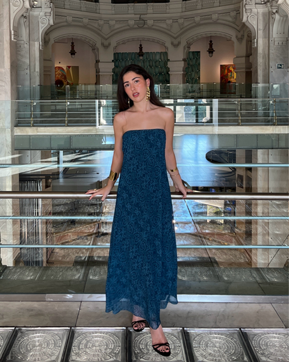 Vestido Montecarlo azul