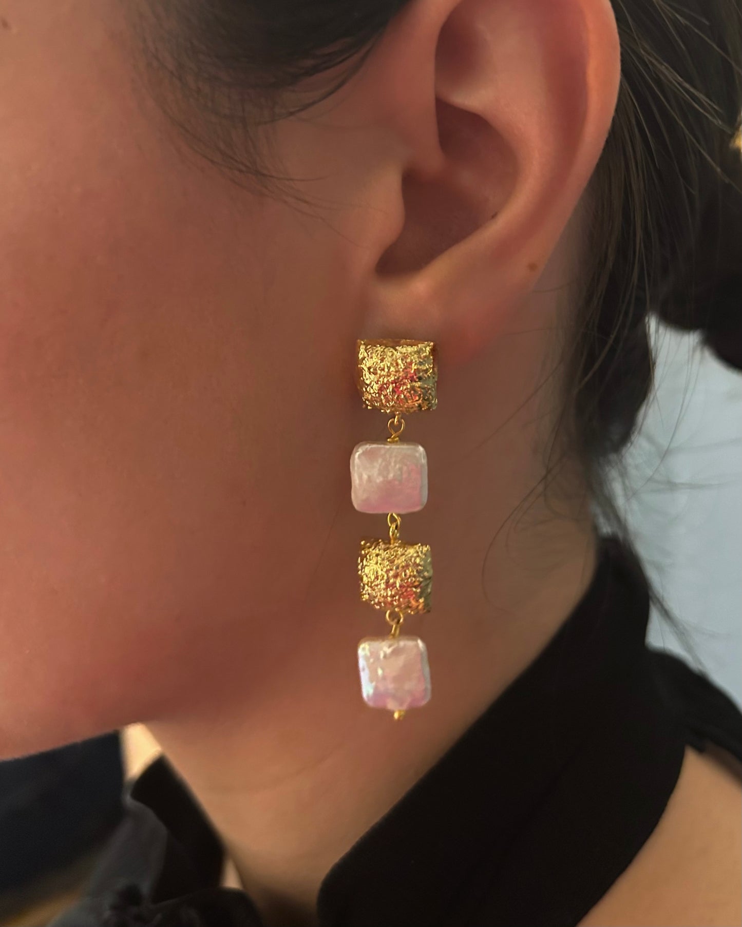 Pendientes Pearl Fall