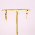 Pendientes Circonitas Pequeñas Oro