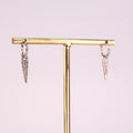 Pendientes Circonitas Pequeñas Plata