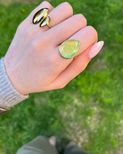 Anillo piedra Lime