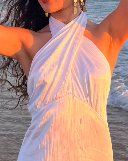 Vestido multiposición Pearl blanco