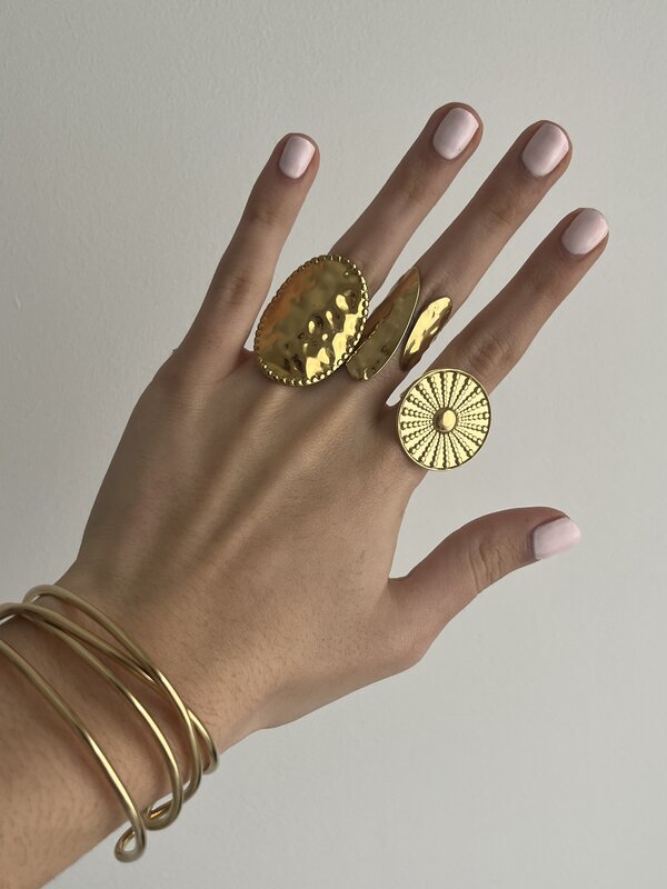 Anillo Chapa Oro