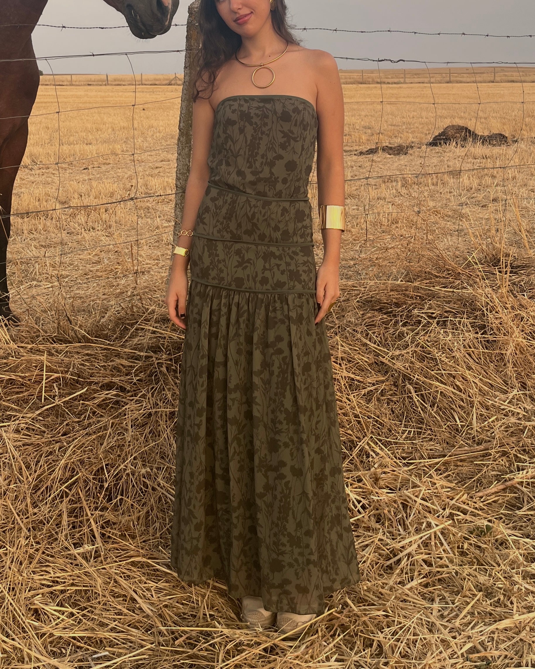 Vestido Oliva