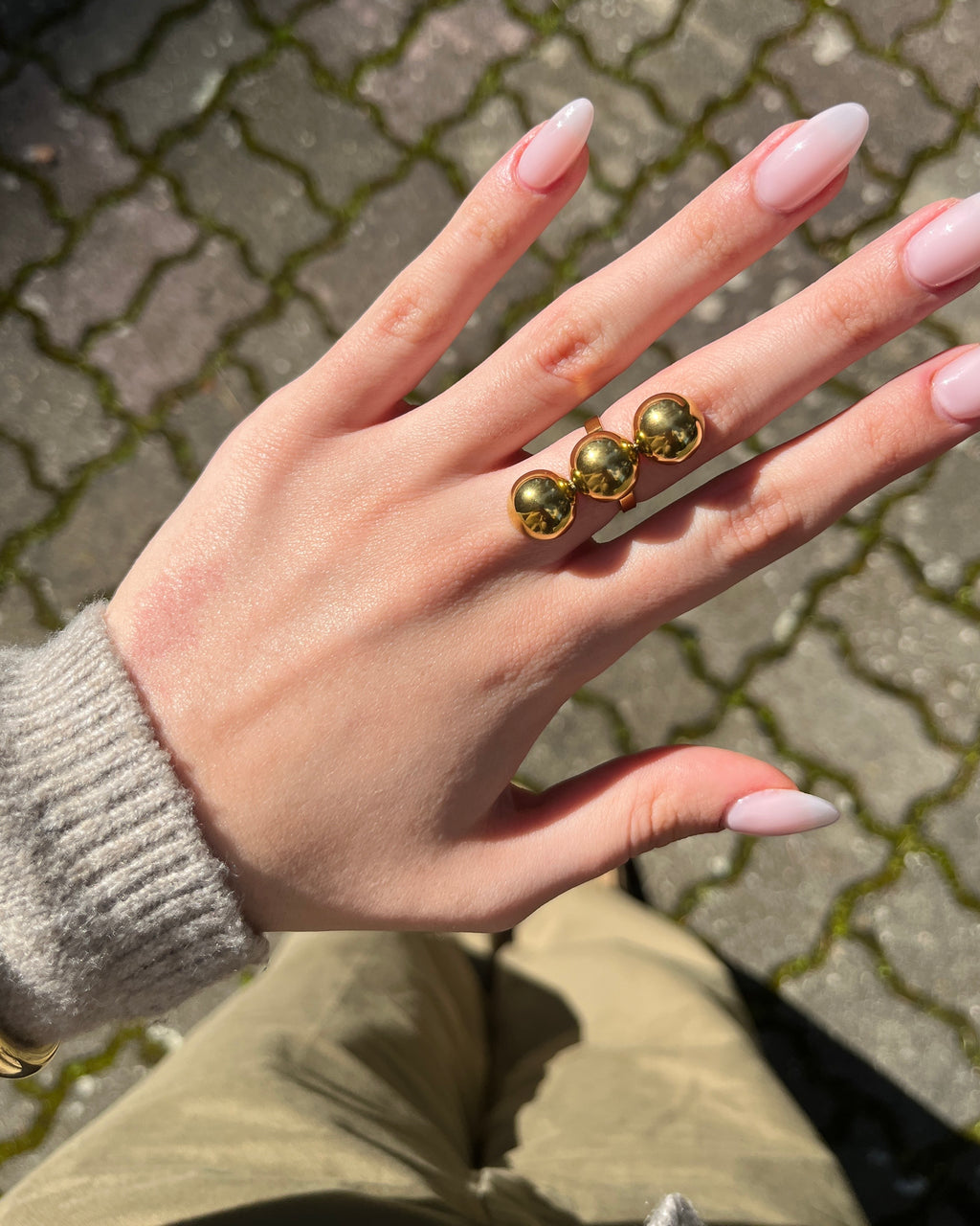 Anillo Glazed Oro