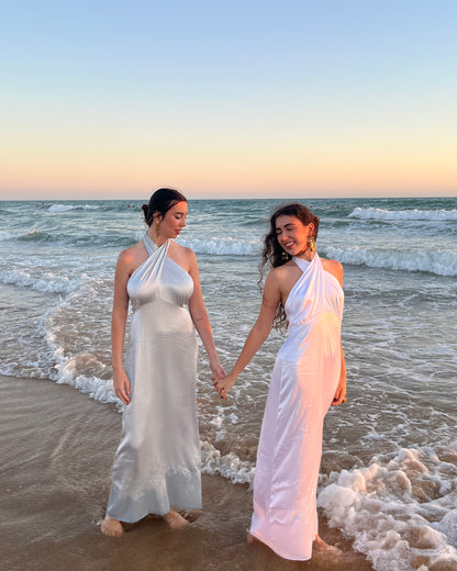 Vestido multiposición Pearl blanco