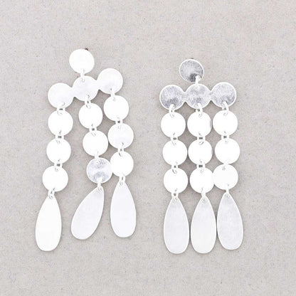 Pendientes Tulum Plata