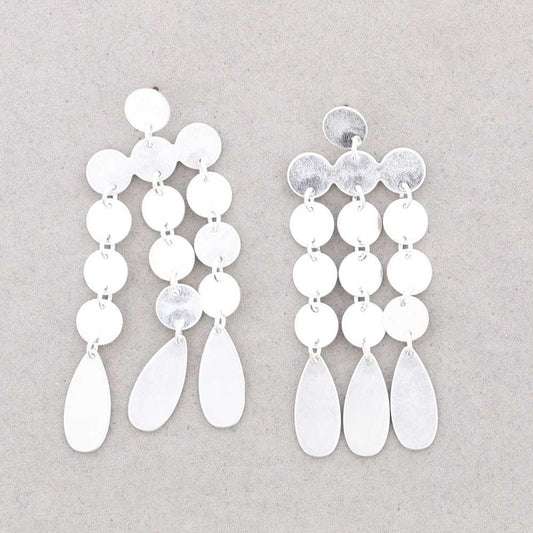 Pendientes Tulum Plata