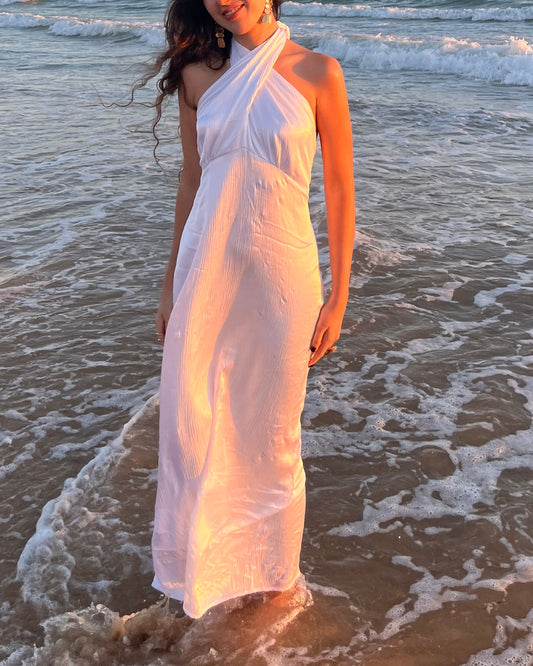 Vestido multiposición Pearl blanco