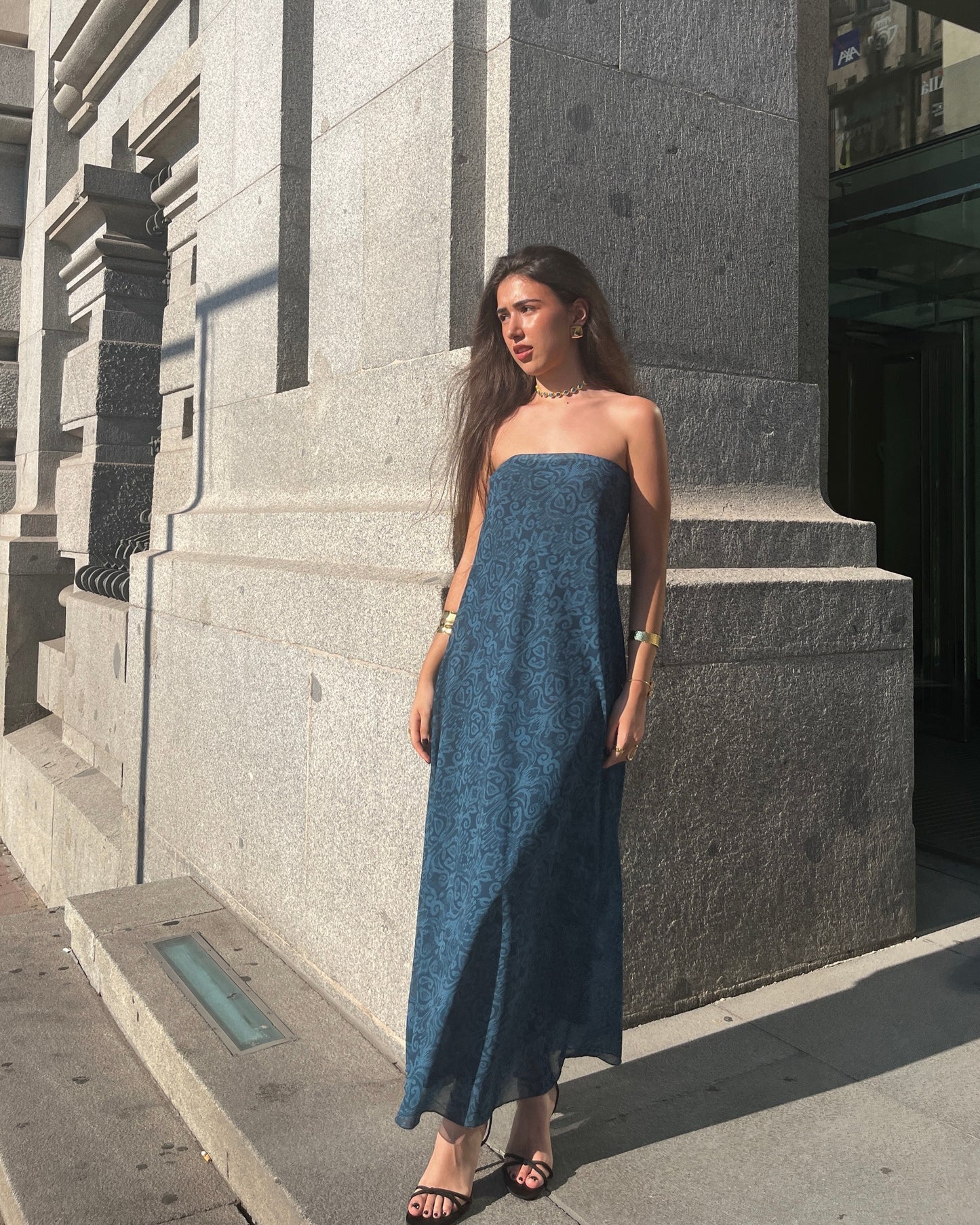 Vestido Montecarlo azul