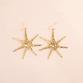 Pendientes Sol Oro