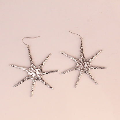 Pendientes Sol Plata