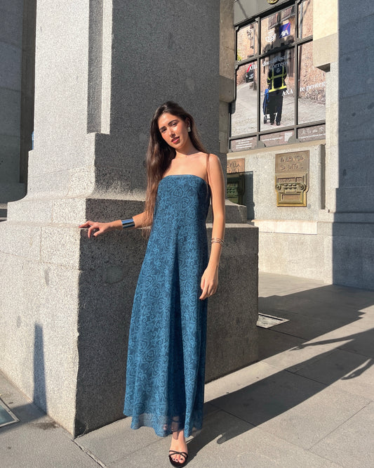 Vestido Montecarlo azul