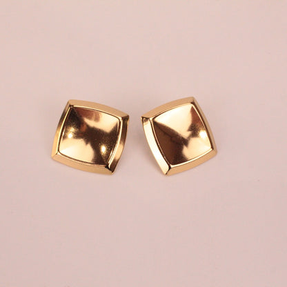 Pendientes Square Oro