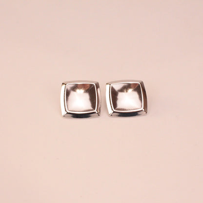 Pendientes Square Plata