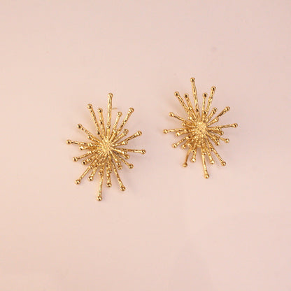 Pendientes Fireworks oro