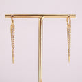 Pendientes Circonitas Oro