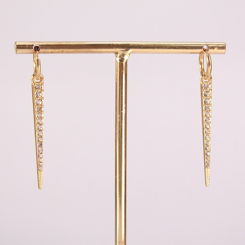 Pendientes Circonitas Oro