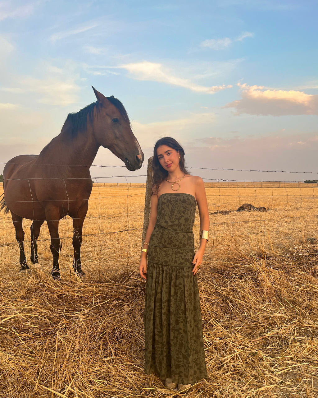 Vestido Oliva