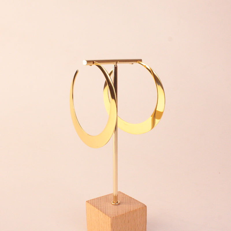 Pendientes Aro Luna Oro