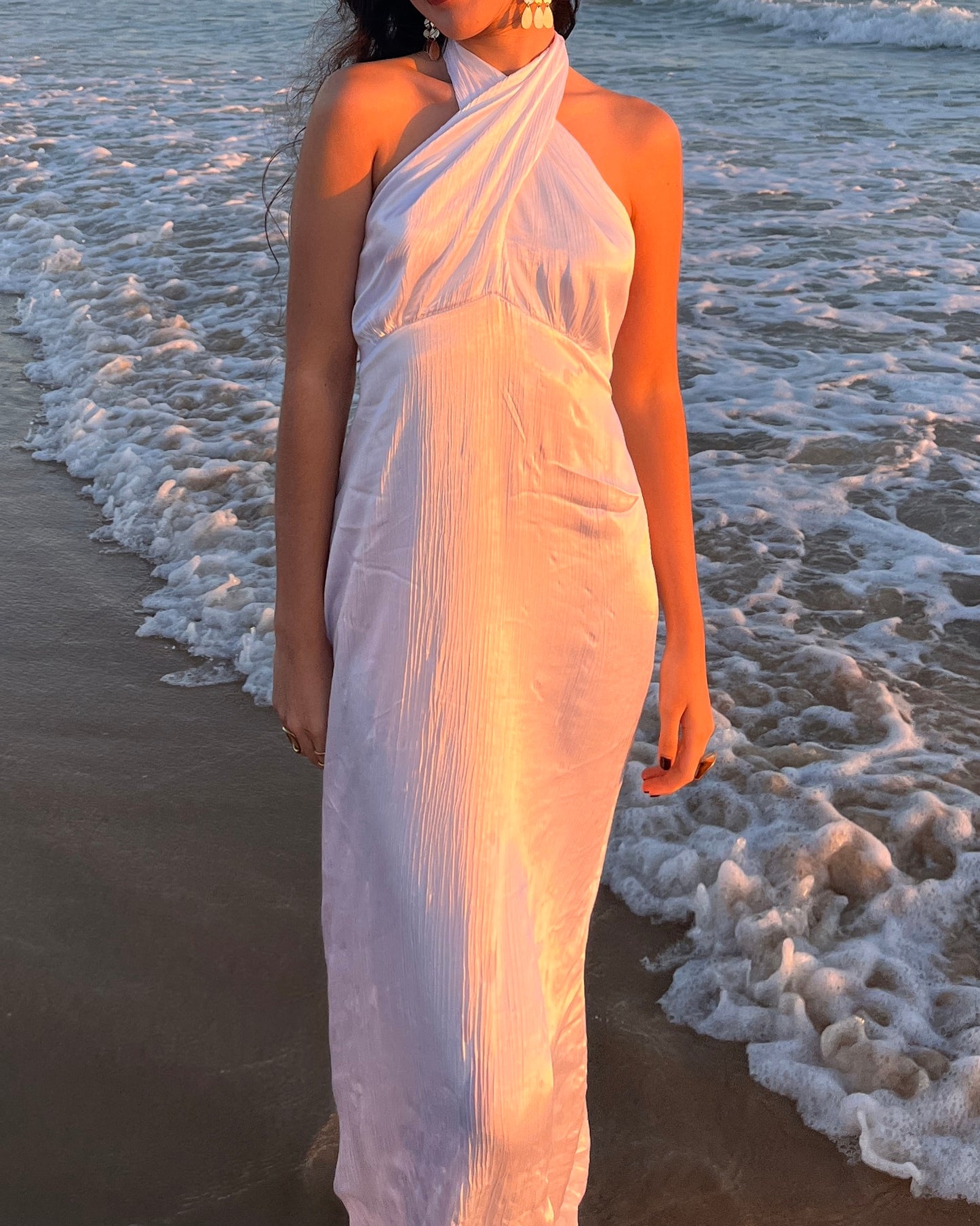 Vestido multiposición Pearl blanco