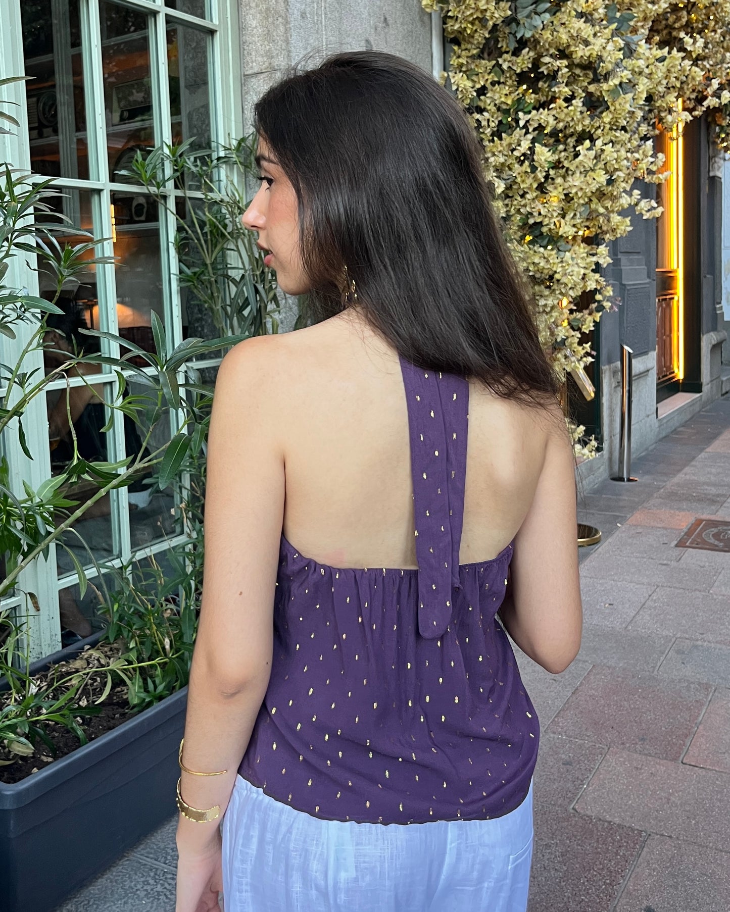 Top Formentera Morado