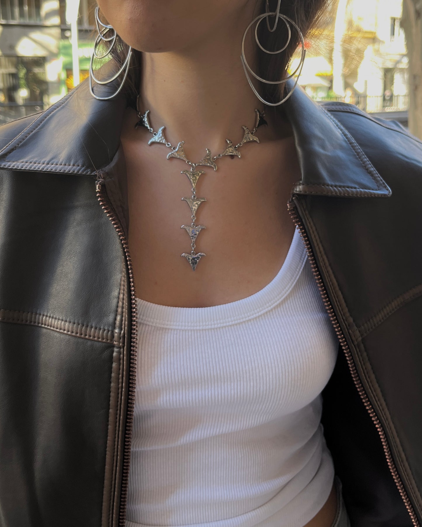 Pendientes Bané Plata