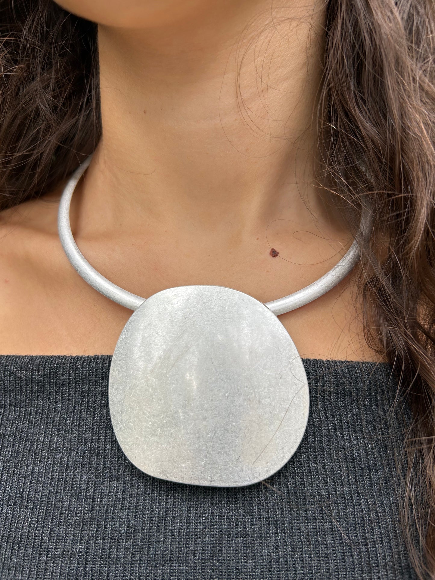 Collar Rigido Cuzco Plata