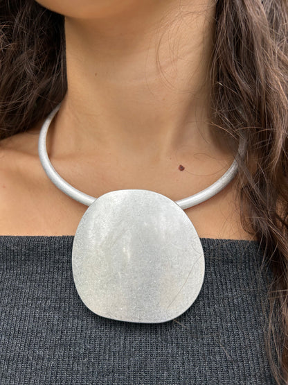 Collar Rigido Cuzco Plata