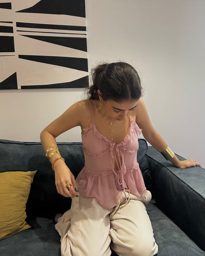 Pendientes Bané Oro