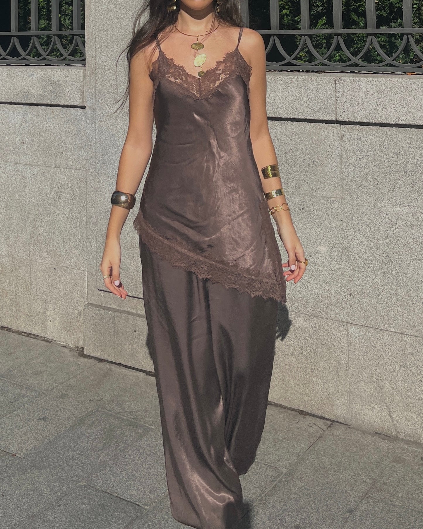 Conjunto Cascais marrón