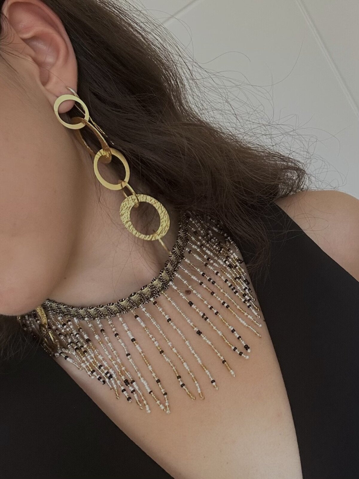 Pendientes Loops Oro