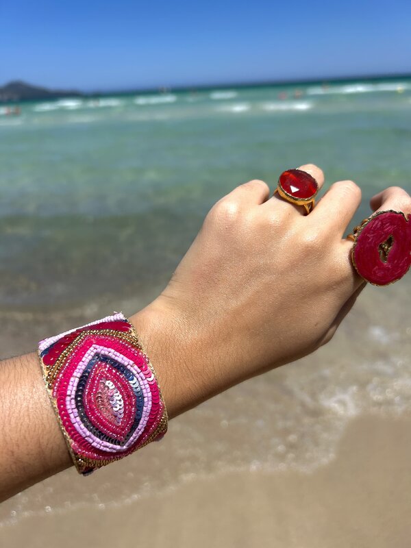 Pulsera Abalorios Miami