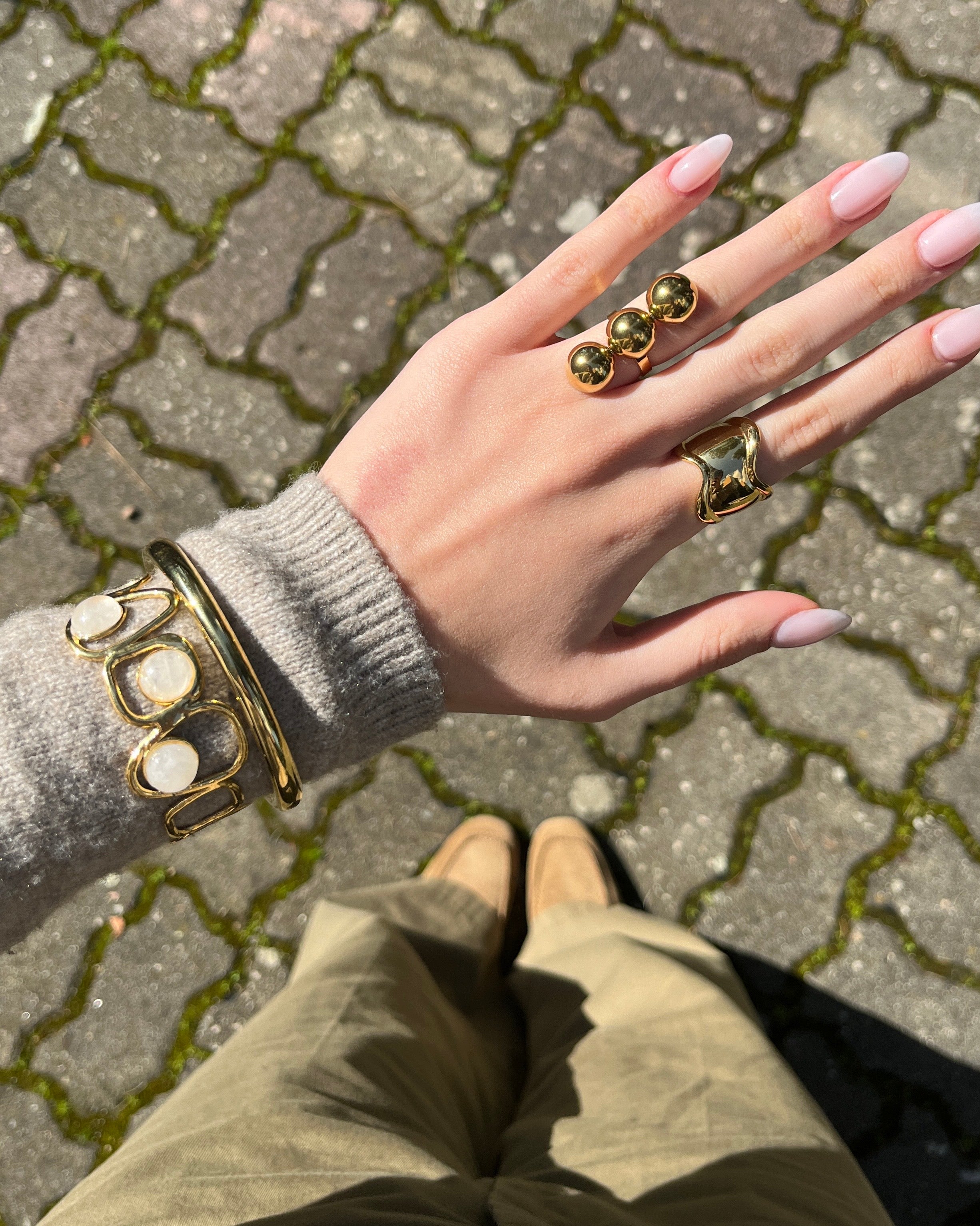 Anillo Glazed Oro