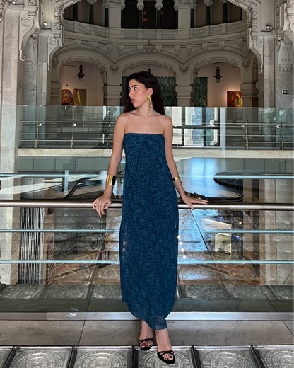 Vestido Montecarlo azul