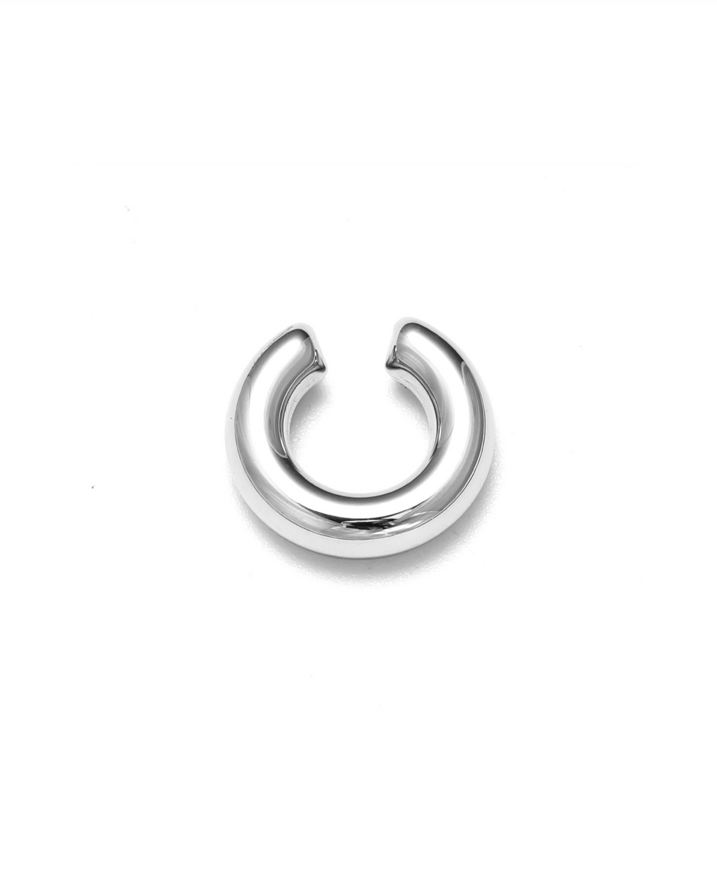 Earcuff Round Plata