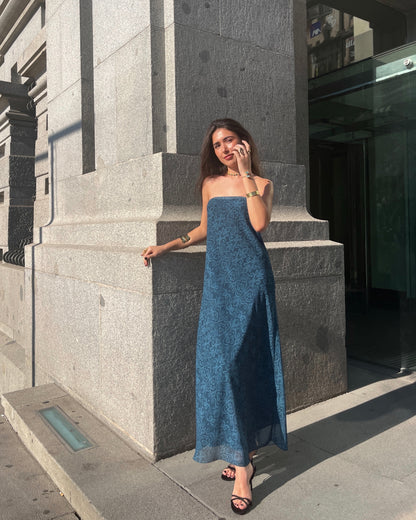 Vestido Montecarlo azul