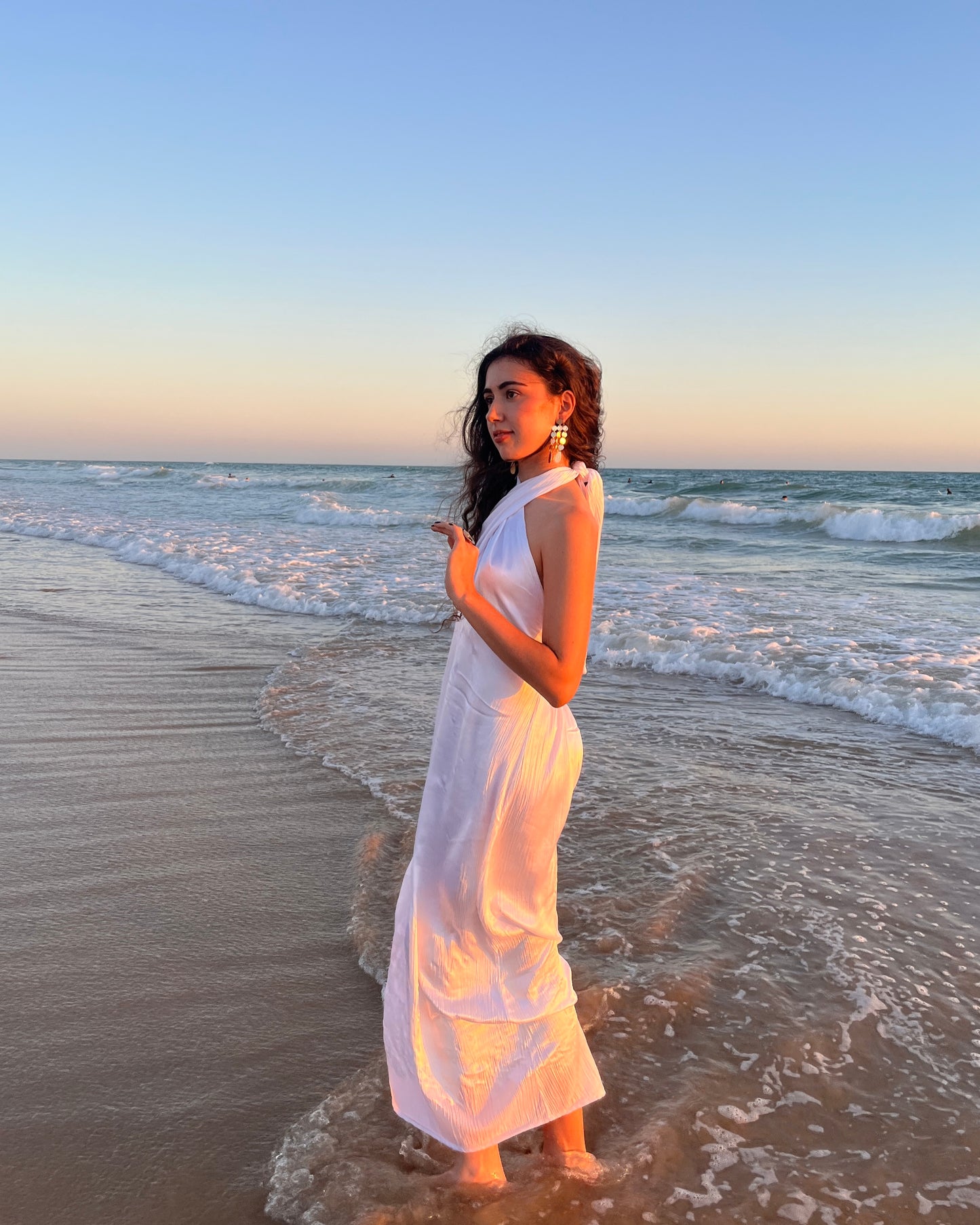 Vestido multiposición Pearl blanco