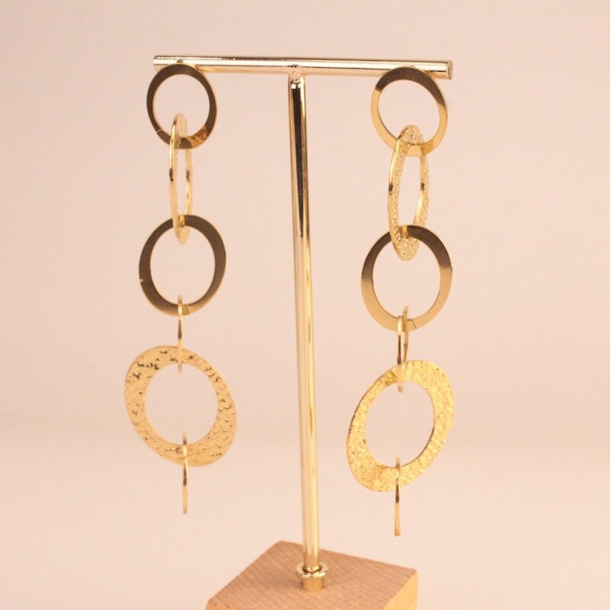 Pendientes Loops Oro