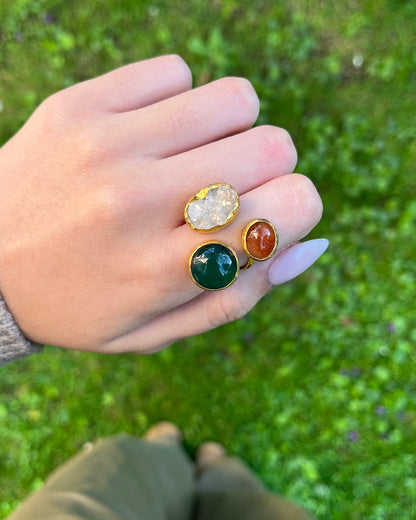 Anillo piedra Quartz