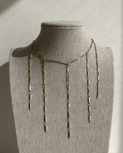Collar Strips Oro