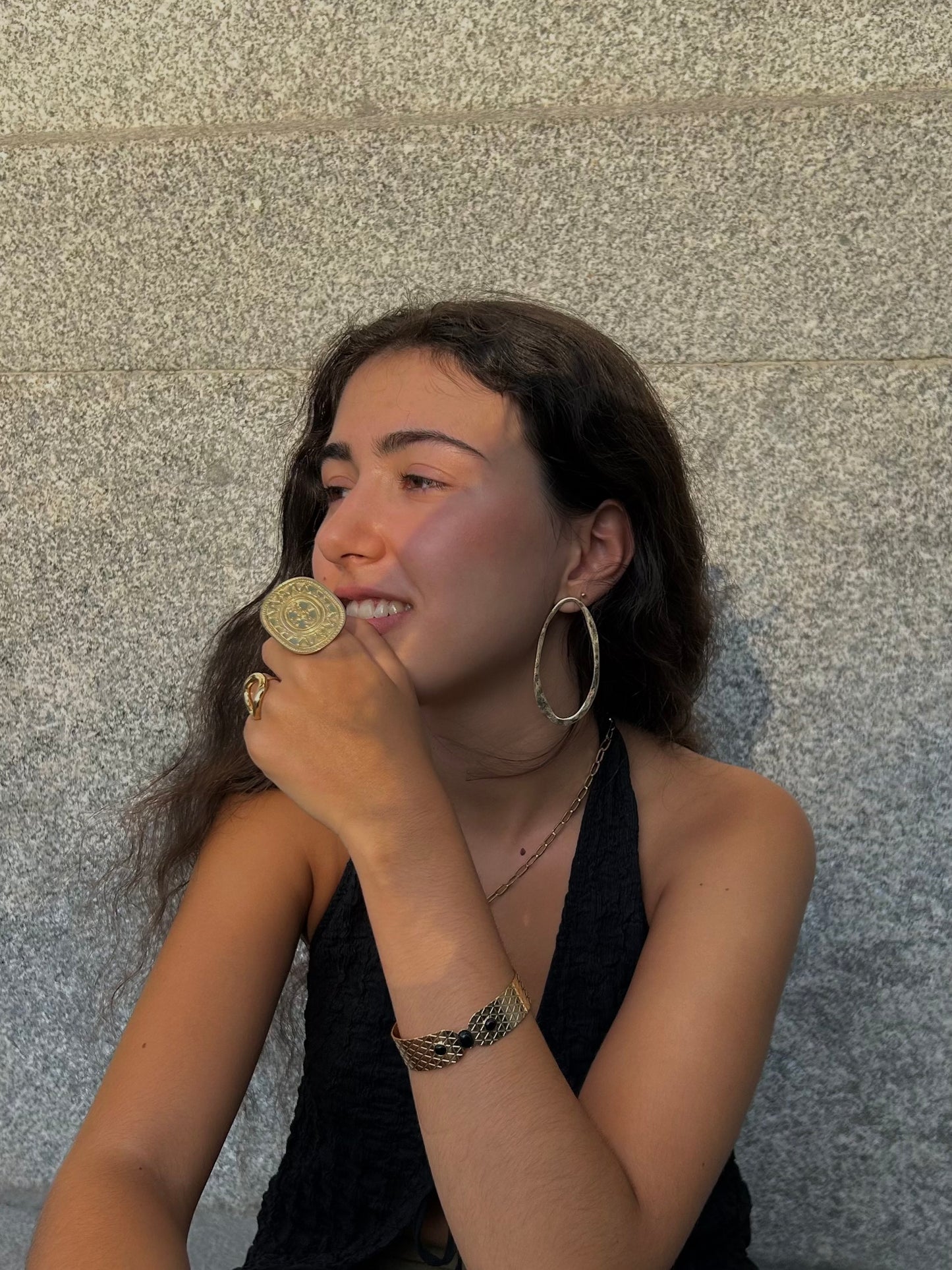 Pendientes Olive oro