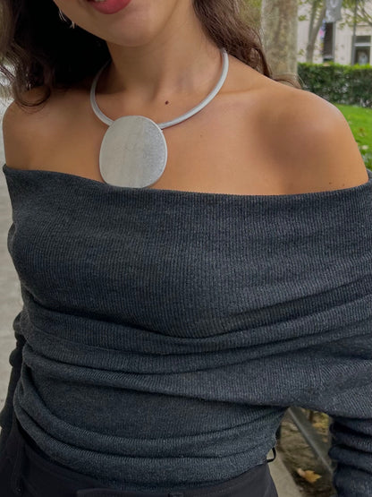 Collar Rigido Cuzco Plata