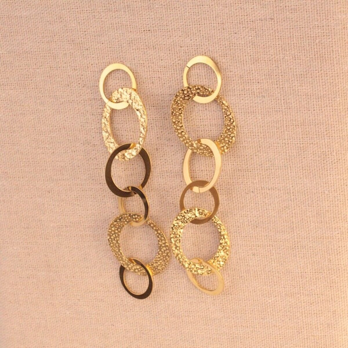 Pendientes Loops Oro