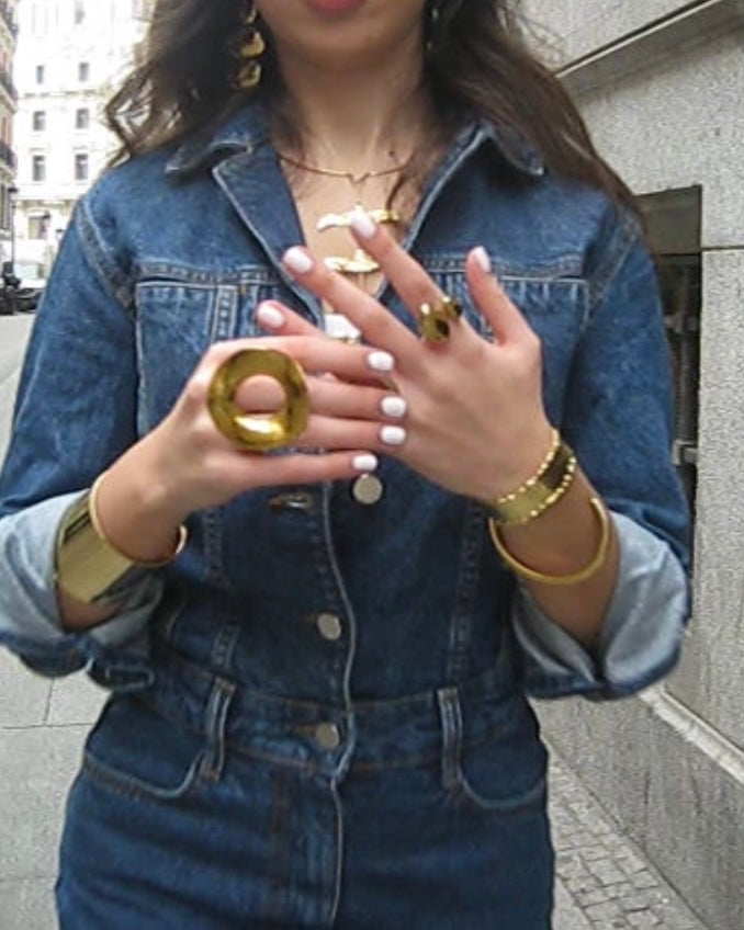 Brazalete Reflejo Oro