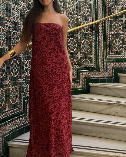 Vestido Montecarlo coral